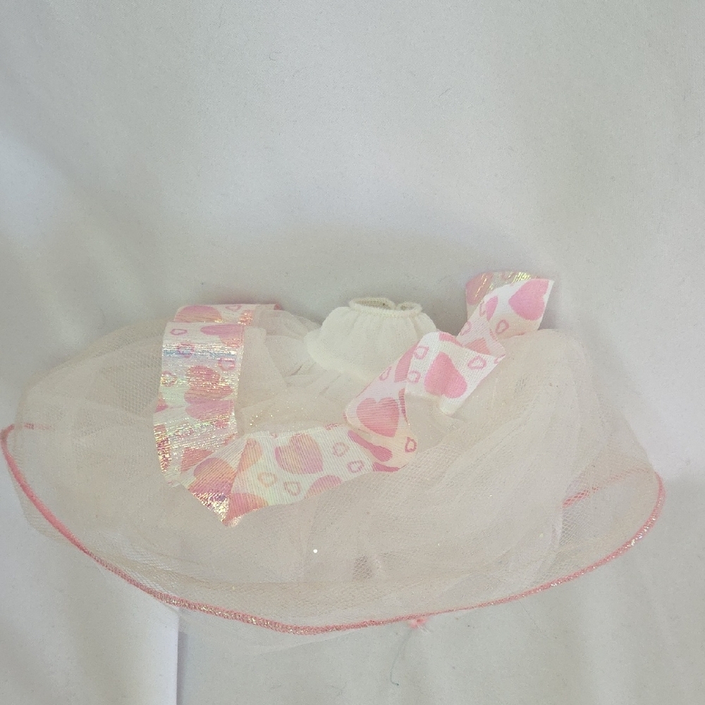Barbie Secret Hearts Color Change Tutu Skirt 1992 Vintage Doll Clothes
